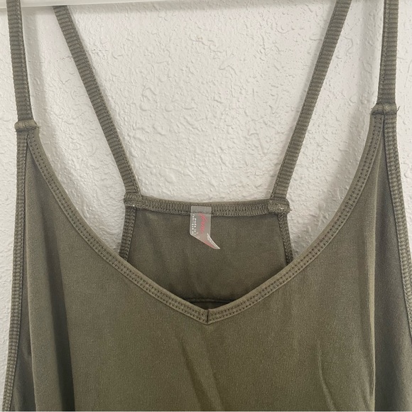 Free People MOVEMENT Hot Shot Onesie in Sea Grass - Picture 5 of 8